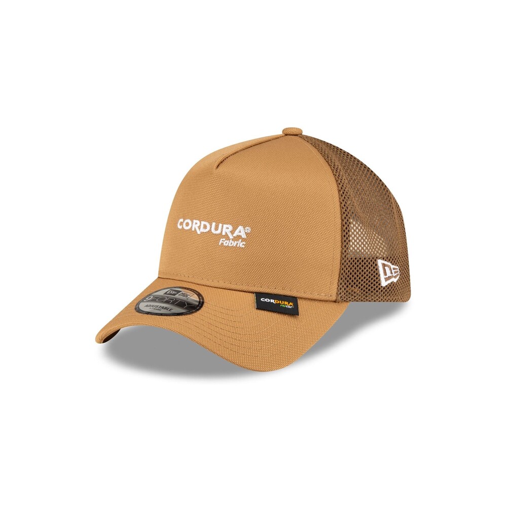 New Era Cap Cordura Re Cor Camel 9FORTY A-Frame Trucker Hat - One Size